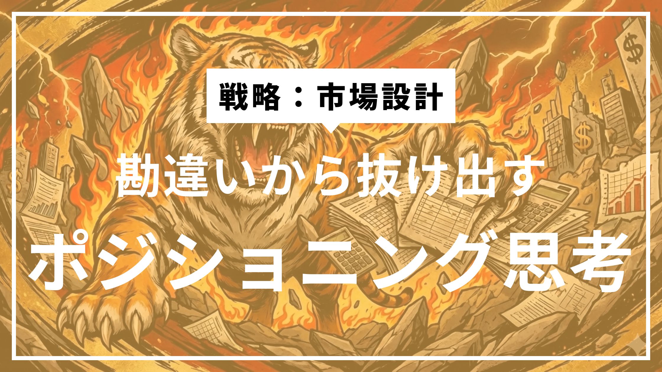 ④ポジショニングワークを“改善フェーズ”でやってはいけない理由
